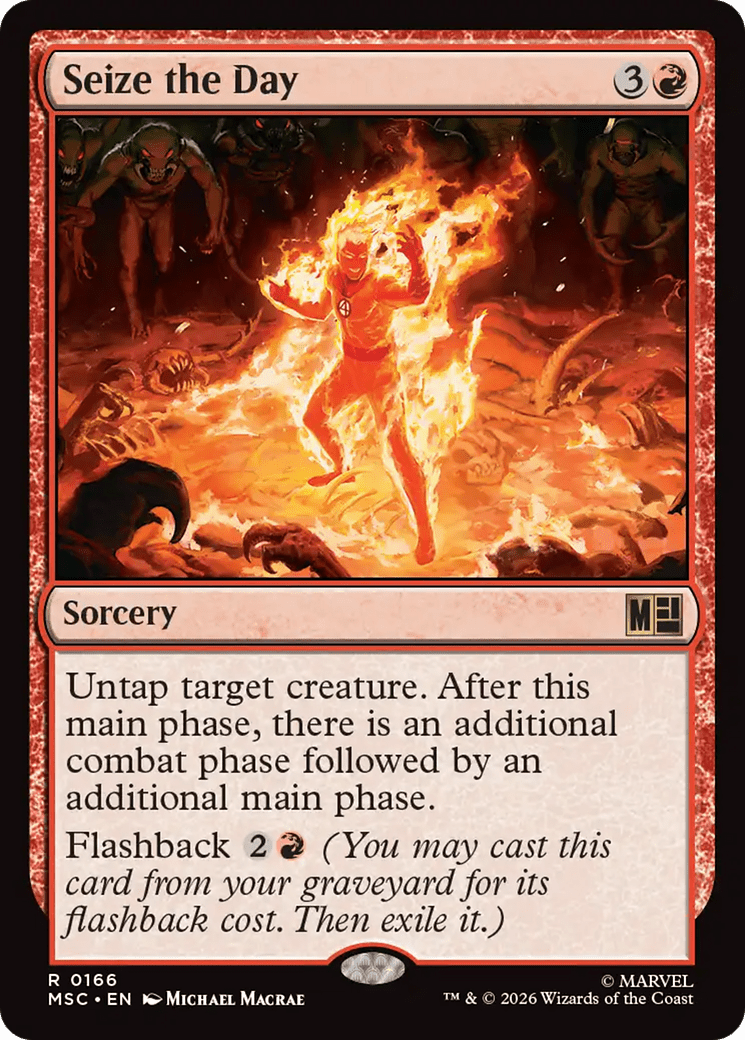 Seize the Day [Marvel Super Heroes Commander] MTG Single Magic: The Gathering  | Multizone: Comics And Games