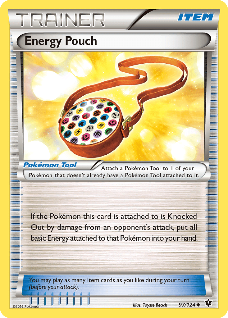 Energy Pouch (97/124) [XY: Fates Collide] Pokemon Single Pokémon  | Multizone: Comics And Games