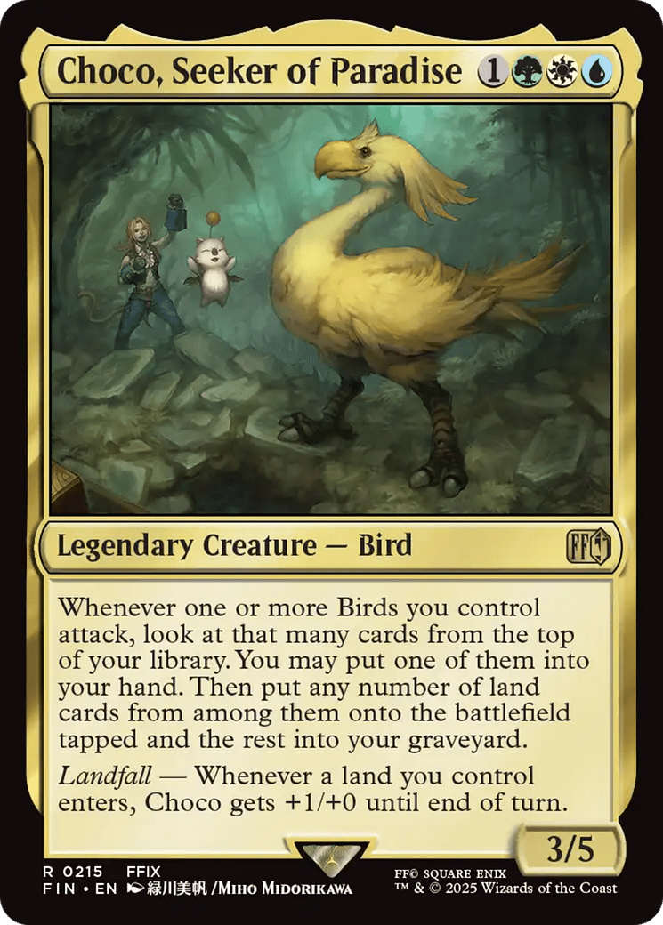 Choco, Seeker of Paradise [FINAL FANTASY] MTG Single Magic: The Gathering  | Multizone: Comics And Games
