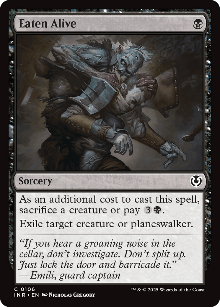 Eaten Alive [Innistrad Remastered] MTG Single Magic: The Gathering  | Multizone: Comics And Games
