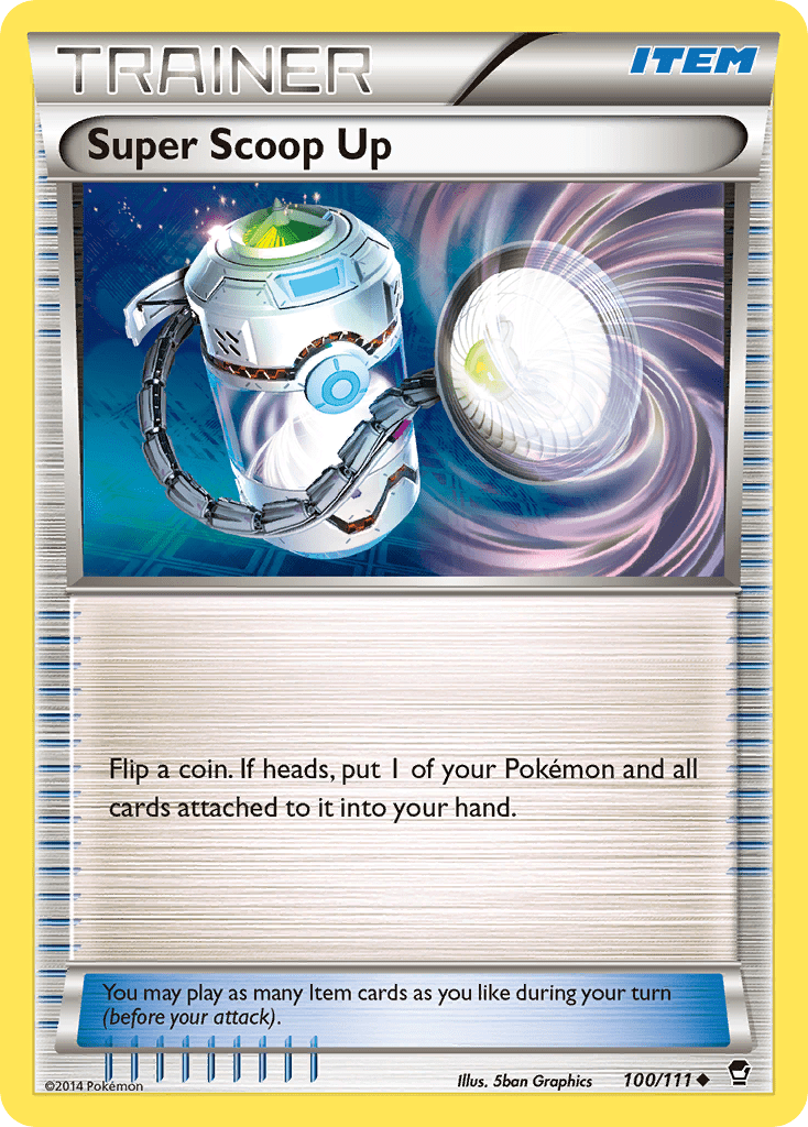 Super Scoop Up (100/111) [XY: Furious Fists] Pokemon Single Pokémon  | Multizone: Comics And Games