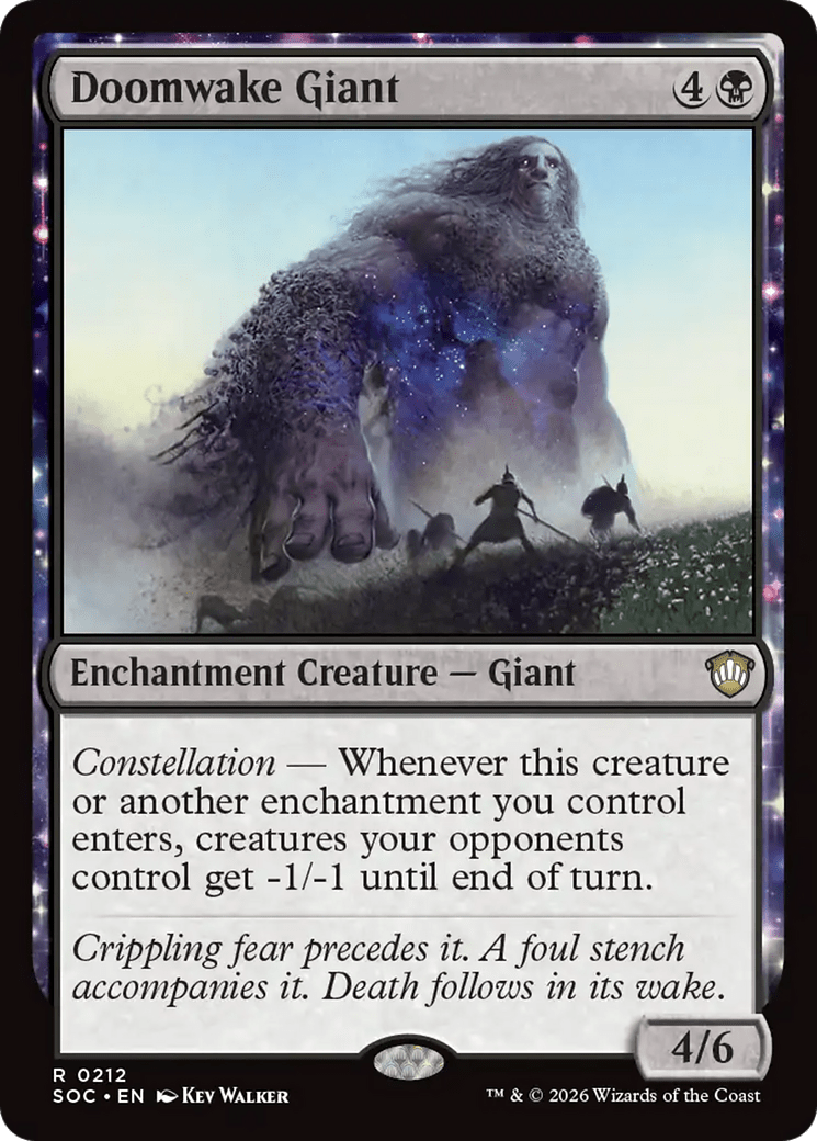Doomwake Giant [Secrets of Strixhaven Commander] MTG Single Magic: The Gathering  | Multizone: Comics And Games