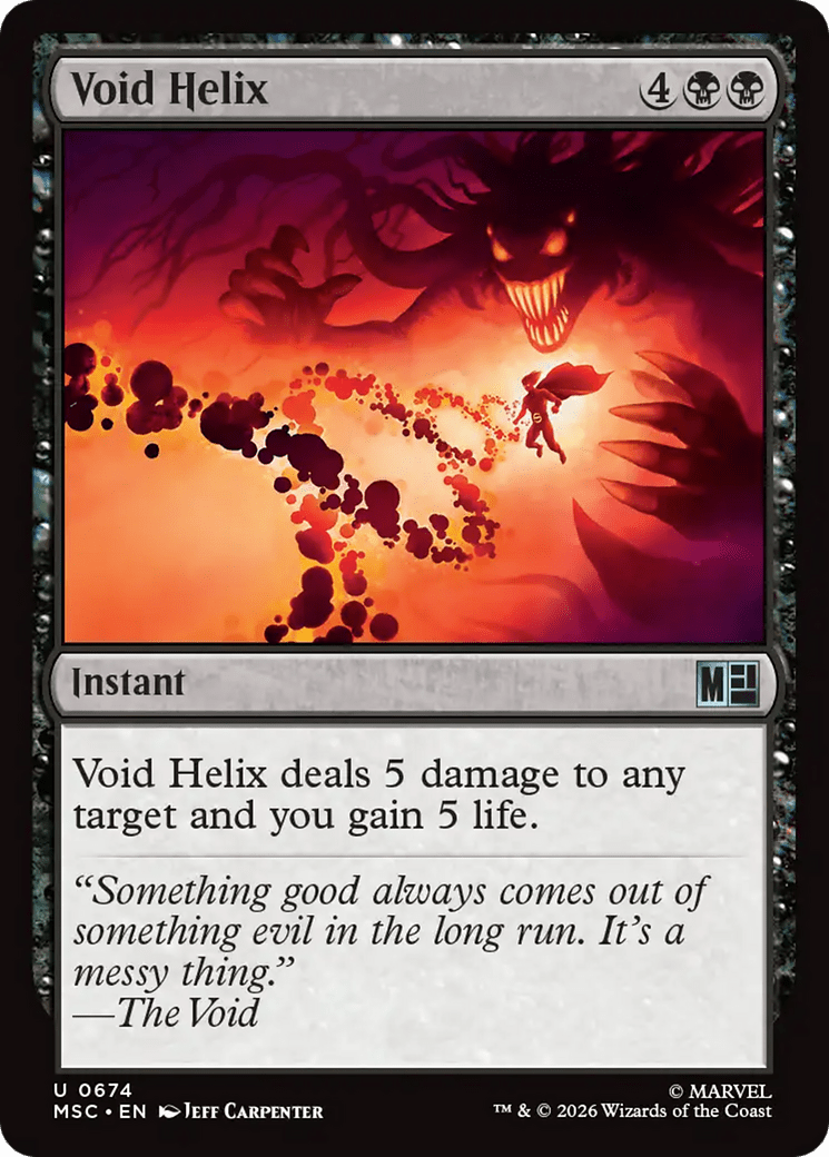Void Helix [Marvel Super Heroes Commander] MTG Single Magic: The Gathering  | Multizone: Comics And Games