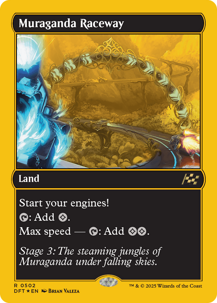 Muraganda Raceway (First-Place Foil) [Aetherdrift] MTG Single Magic: The Gathering  | Multizone: Comics And Games