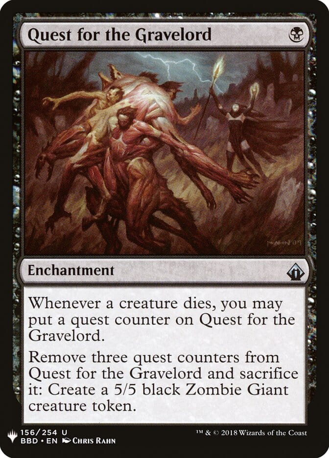 Quest for the Gravelord [Mystery Booster] MTG Single Magic: The Gathering  | Multizone: Comics And Games