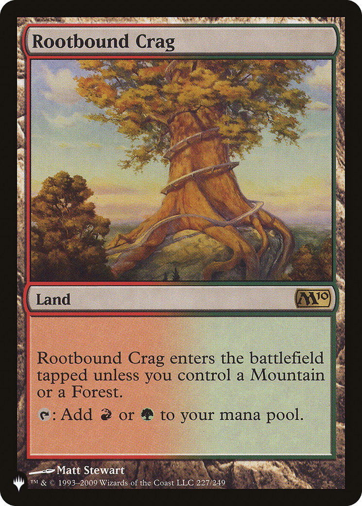 Rootbound Crag [The List] MTG Single Magic: The Gathering  | Multizone: Comics And Games