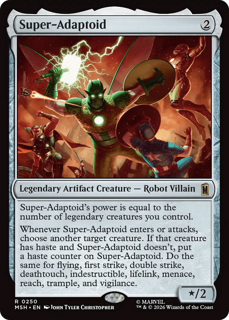 Super-Adaptoid [Marvel Super Heroes] MTG Single Magic: The Gathering  | Multizone: Comics And Games