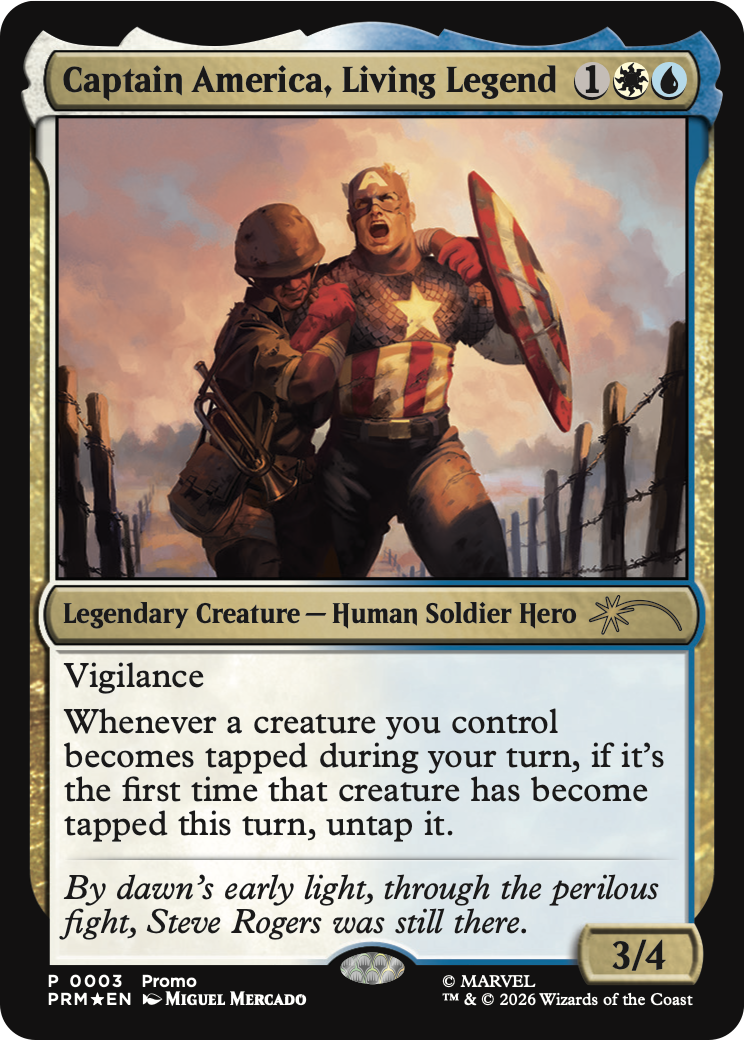 Captain America, Living Legend [Media Promos] | Multizone: Comics And Games