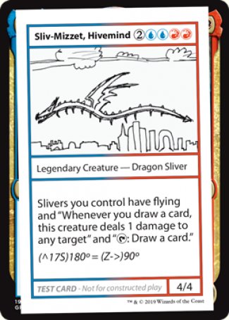 Sliv-Mizzet, Hivemind (2021 Edition) [Mystery Booster Playtest Cards] | Multizone: Comics And Games