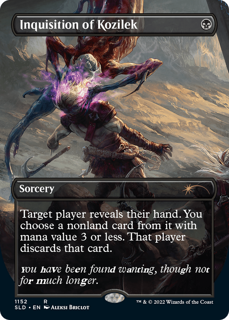 Inquisition of Kozilek (Borderless) [Secret Lair Drop Series] MTG Single Magic: The Gathering  | Multizone: Comics And Games