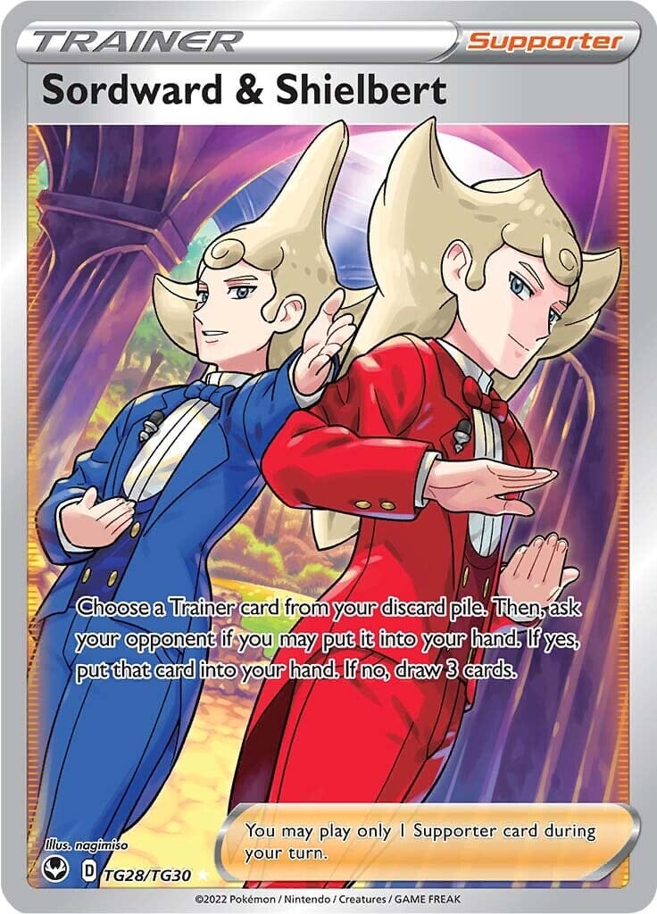 Sordward & Shielbert (TG28/TG30) [Sword & Shield: Silver Tempest] Pokemon Single Pokémon  | Multizone: Comics And Games