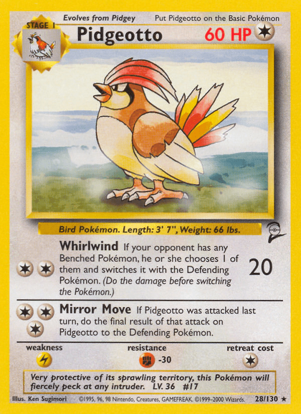 Pidgeotto (28/130) [Base Set 2] Pokemon Single Pokémon  | Multizone: Comics And Games