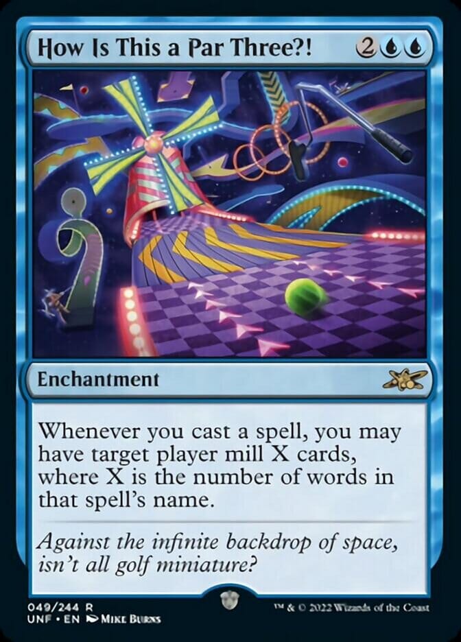 How Is This a Par Three?! [Unfinity] MTG Single Magic: The Gathering  | Multizone: Comics And Games