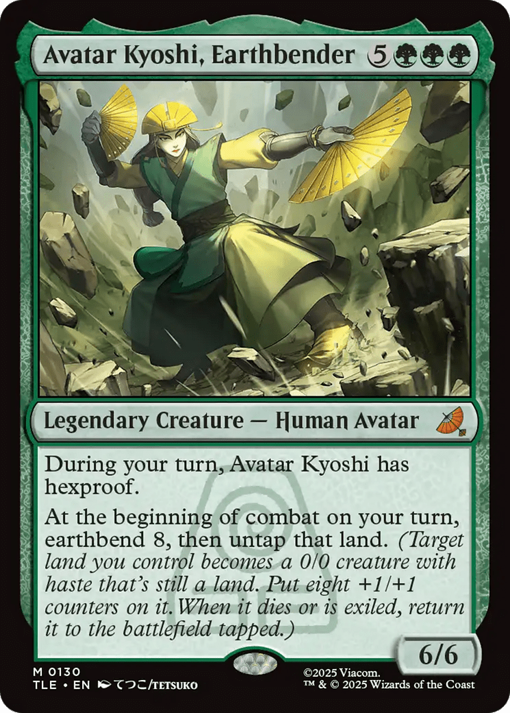 Avatar Kyoshi, Earthbender [Avatar: The Last Airbender: Eternal-Legal] MTG Single Magic: The Gathering  | Multizone: Comics And Games