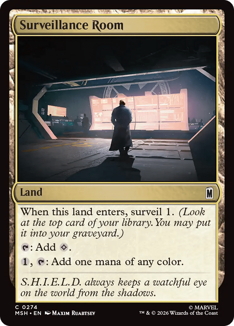 Surveillance Room [Marvel Super Heroes] MTG Single Magic: The Gathering  | Multizone: Comics And Games