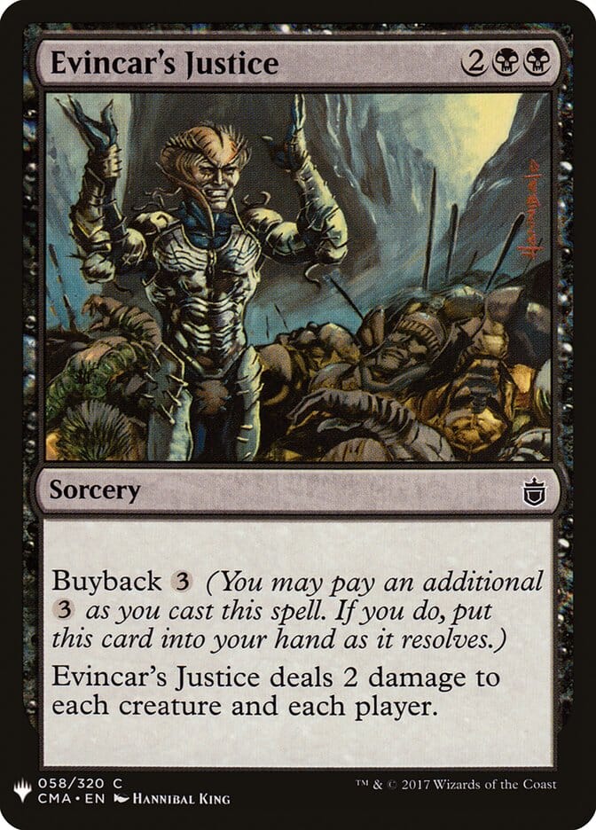 Evincar's Justice [Mystery Booster] MTG Single Magic: The Gathering  | Multizone: Comics And Games