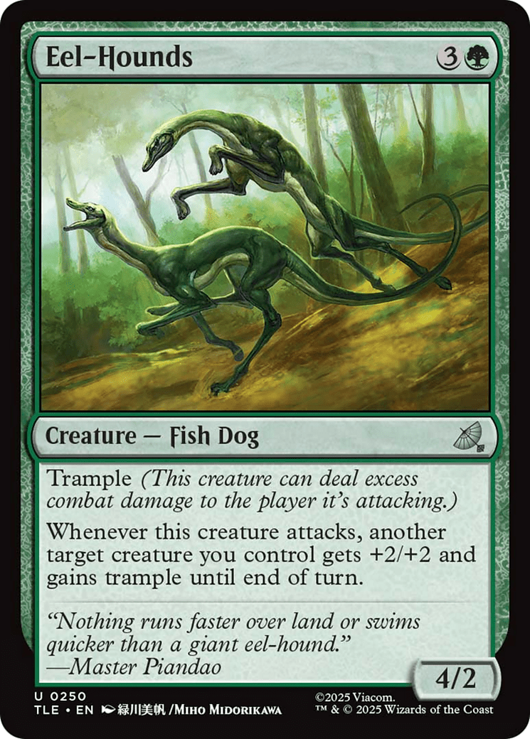 Eel-Hounds [Avatar: The Last Airbender: Eternal-Legal] MTG Single Magic: The Gathering  | Multizone: Comics And Games