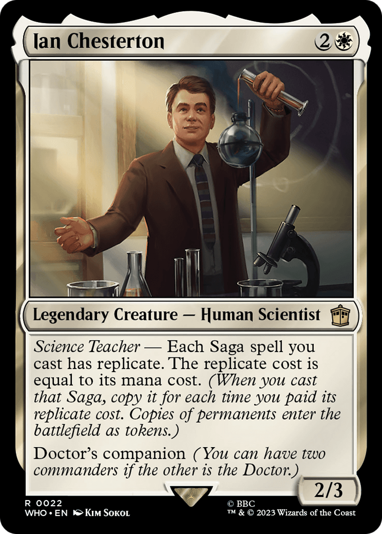 Ian Chesterton [Doctor Who] MTG Single Magic: The Gathering  | Multizone: Comics And Games