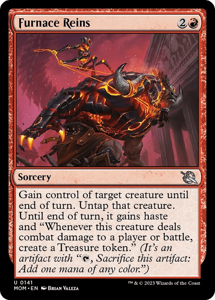 Furnace Reins [March of the Machine] MTG Single Magic: The Gathering  | Multizone: Comics And Games