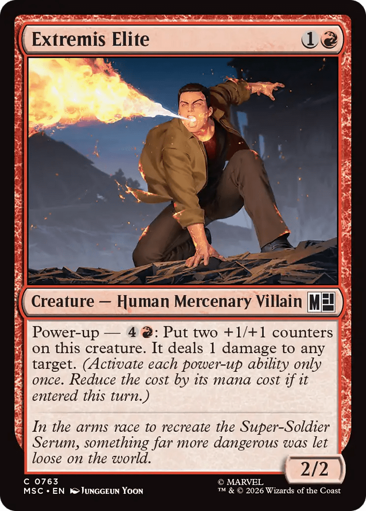 Extremis Elite [Marvel Super Heroes Commander] MTG Single Magic: The Gathering  | Multizone: Comics And Games