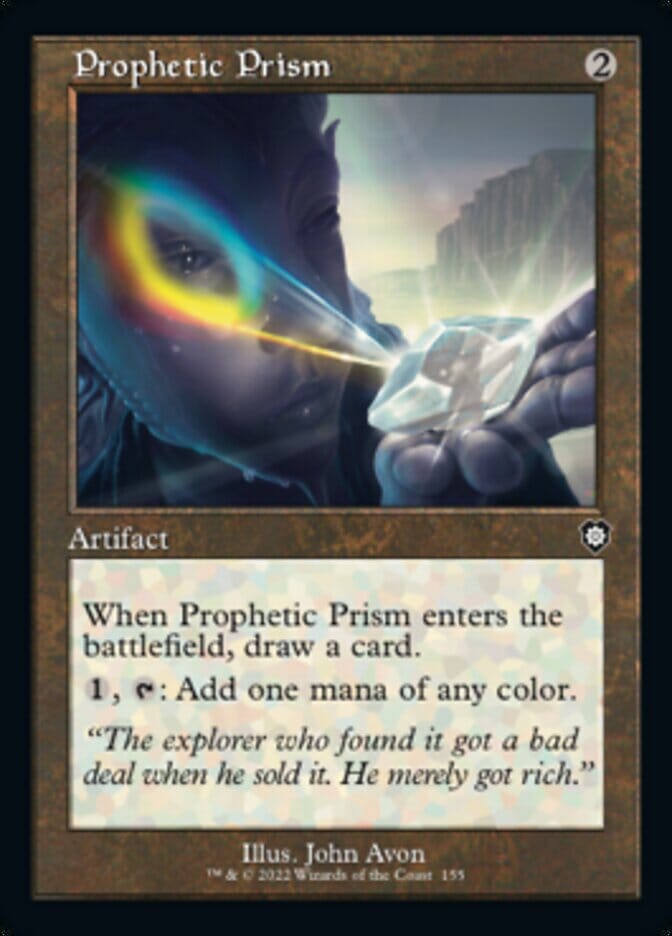Prophetic Prism (Retro) [The Brothers' War Commander] MTG Single Magic: The Gathering  | Multizone: Comics And Games