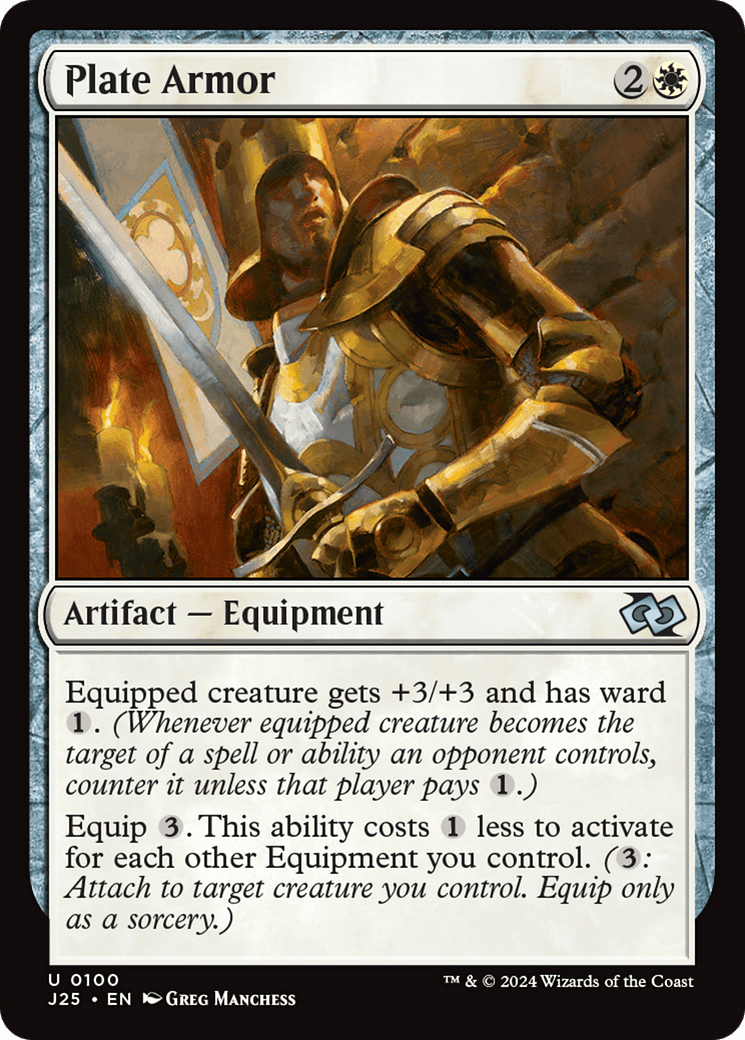 Plate Armor [Foundations Jumpstart] MTG Single Magic: The Gathering  | Multizone: Comics And Games