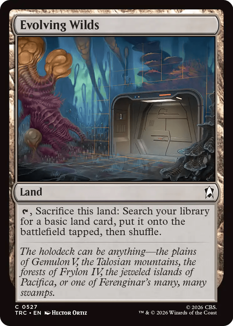 Evolving Wilds [Star Trek Commander] MTG Single Magic: The Gathering  | Multizone: Comics And Games