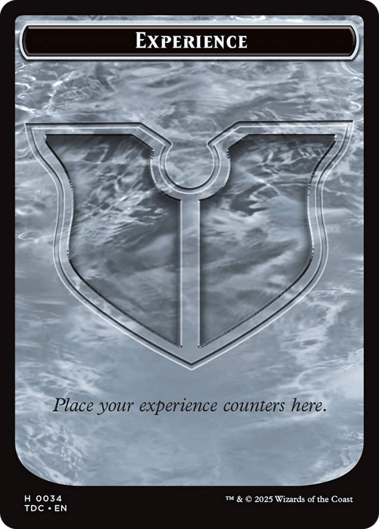Experience // Treasure Double-Sided Token [Tarkir: Dragonstorm Commander Tokens] MTG Single Magic: The Gathering  | Multizone: Comics And Games