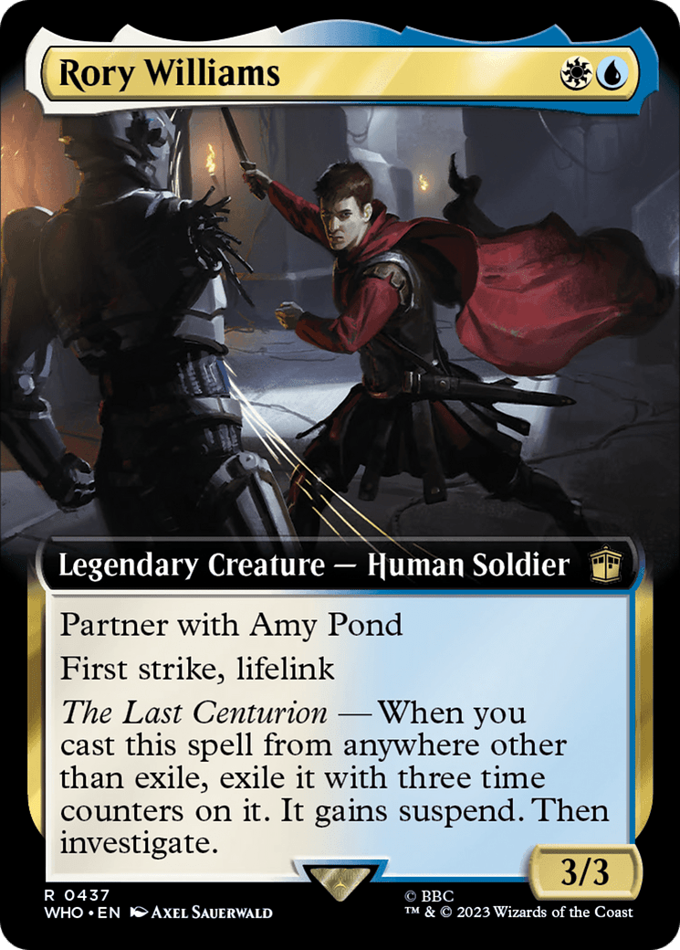 Rory Williams (Extended Art) [Doctor Who] MTG Single Magic: The Gathering  | Multizone: Comics And Games