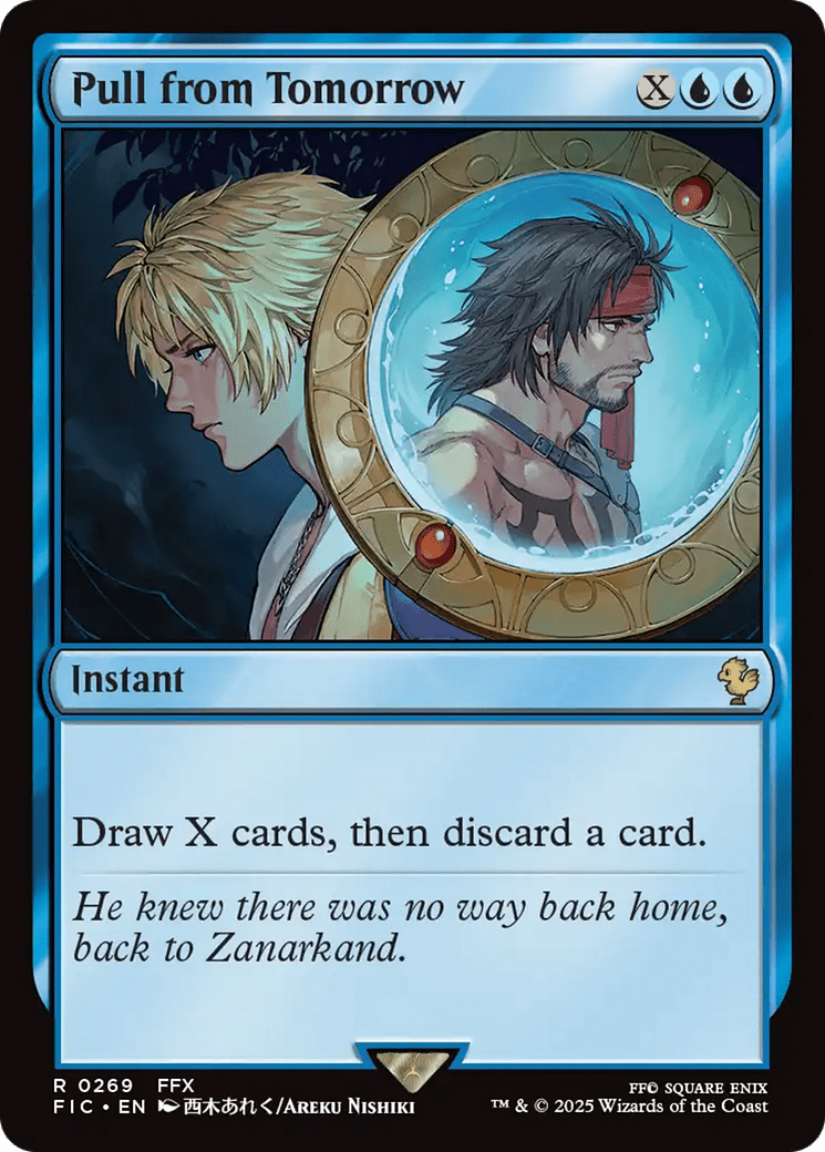 Pull from Tomorrow [FINAL FANTASY Commander] MTG Single Magic: The Gathering  | Multizone: Comics And Games
