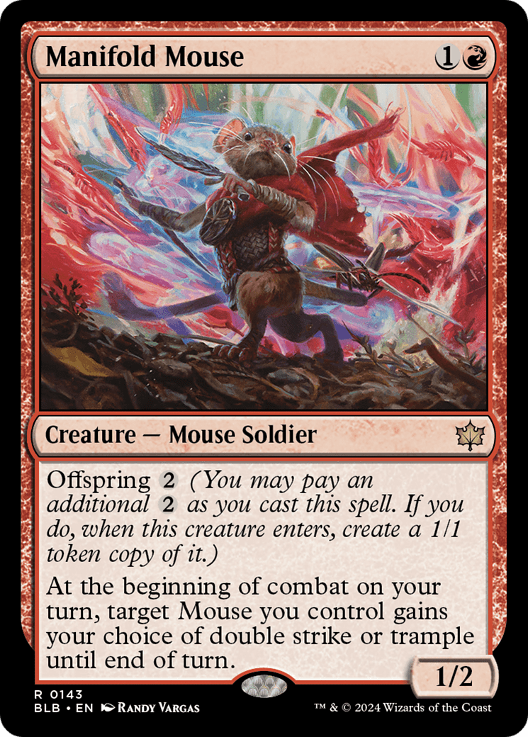 Manifold Mouse [Bloomburrow] MTG Single Magic: The Gathering  | Multizone: Comics And Games