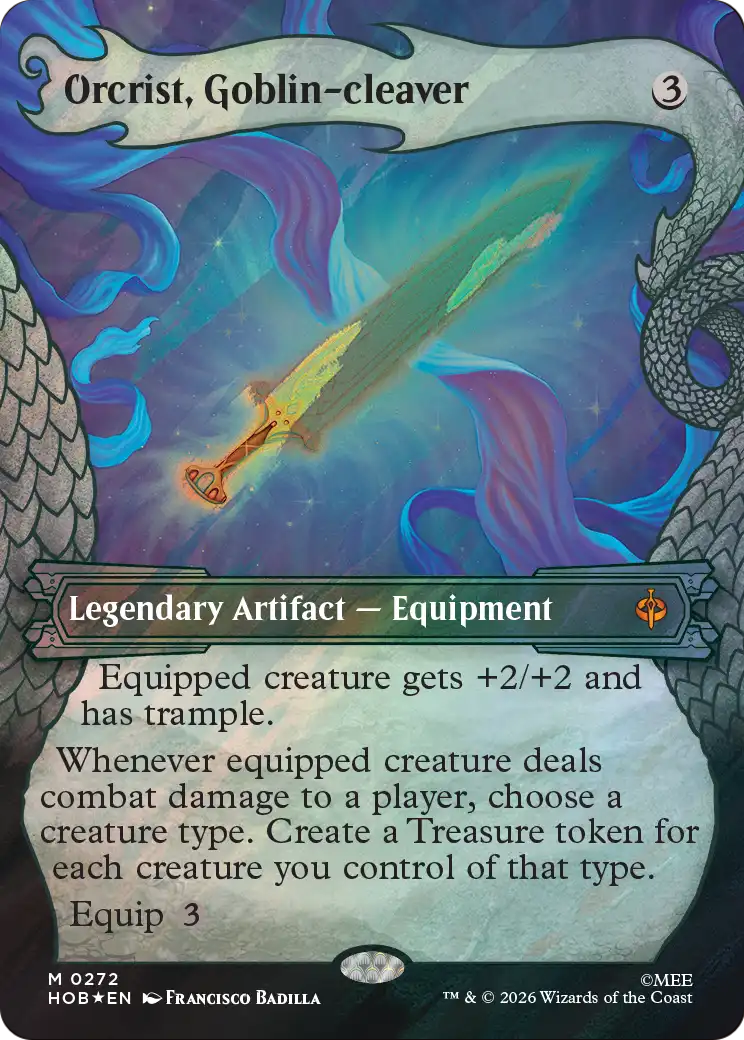 Orcrist, Goblin-cleaver (Showcase) (Surge Foil) [The Hobbit] | Multizone: Comics And Games