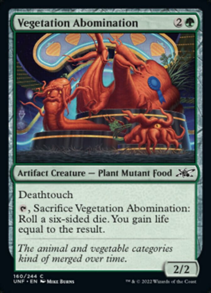 Vegetation Abomination [Unfinity] MTG Single Magic: The Gathering  | Multizone: Comics And Games