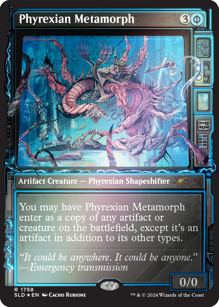 Phyrexian Metamorph (Rainbow Foil) [Secret Lair Drop Series] MTG Single Magic: The Gathering  | Multizone: Comics And Games