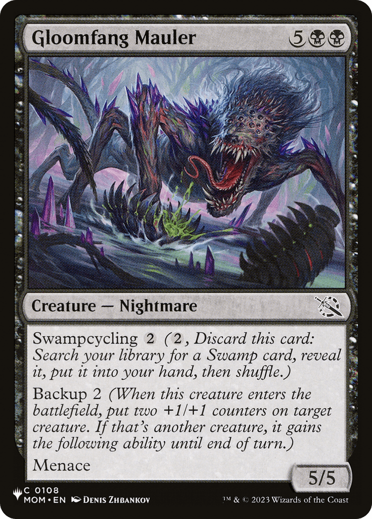 Gloomfang Mauler [The List] MTG Single Magic: The Gathering  | Multizone: Comics And Games