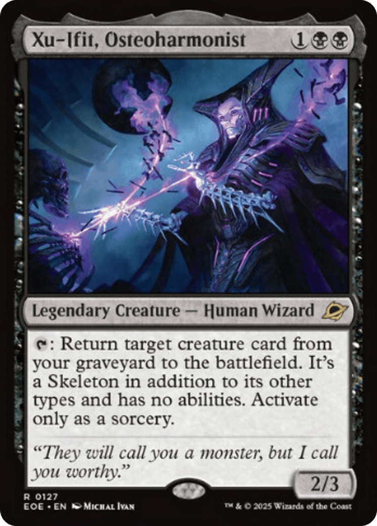 Xu-Ifit, Osteoharmonist [Edge of Eternities] MTG Single Magic: The Gathering  | Multizone: Comics And Games