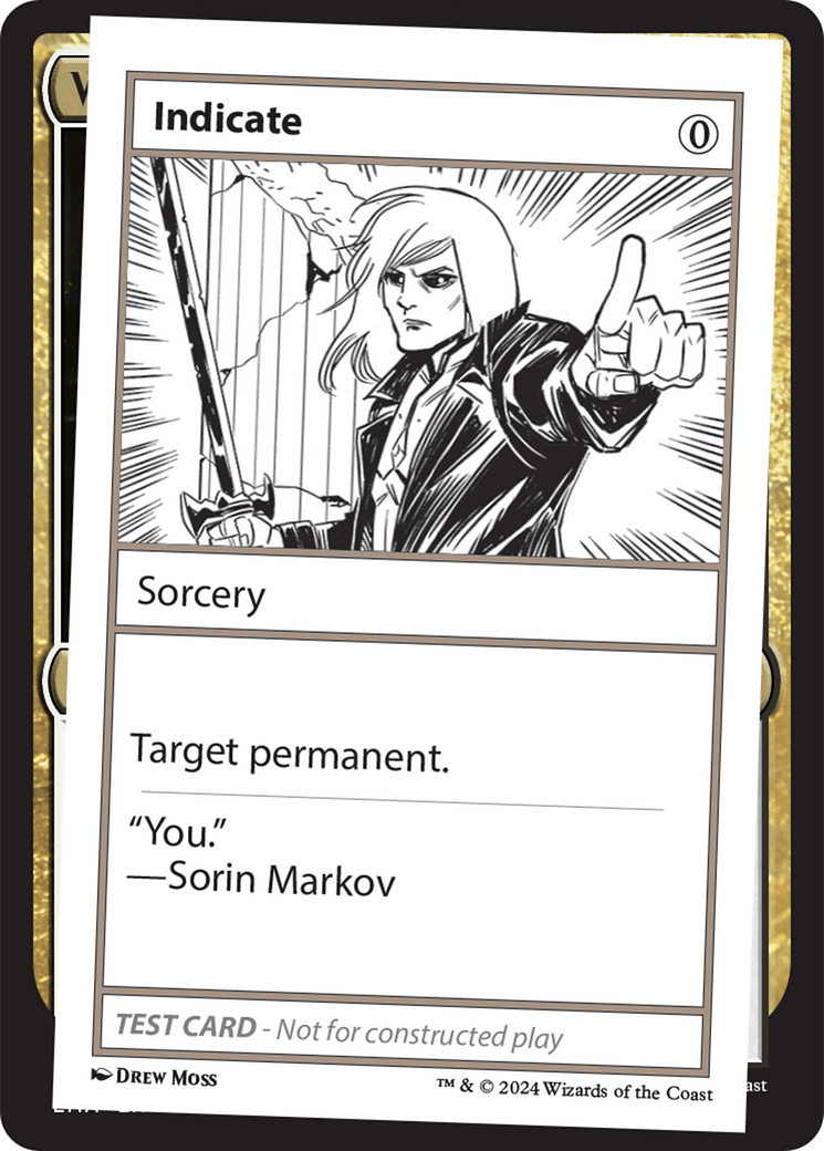 Indicate [Mystery Booster 2 Playtest Cards] MTG Single Magic: The Gathering  | Multizone: Comics And Games