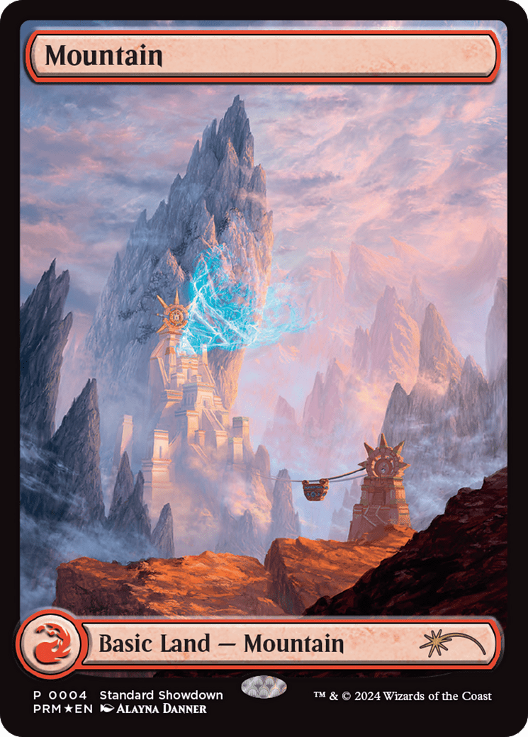Mountain (Alayna Danner) (2024) [Standard Showdown Promos] MTG Single Magic: The Gathering  | Multizone: Comics And Games