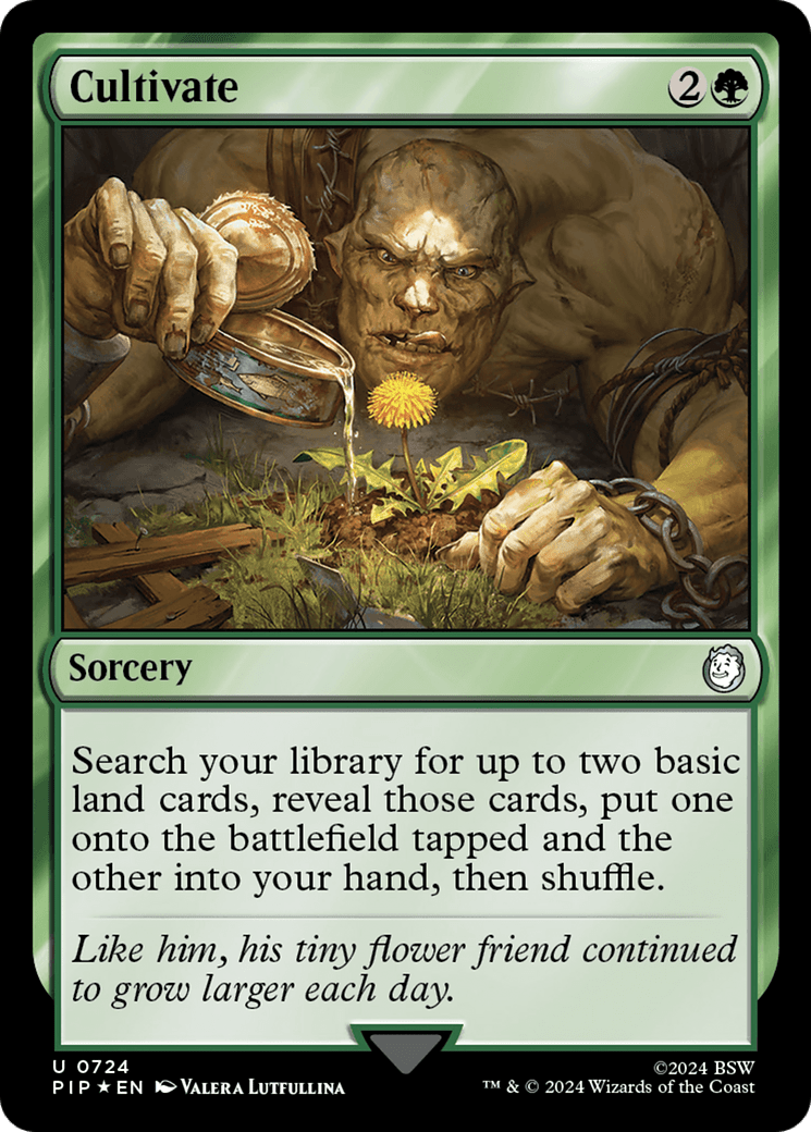 Cultivate (Surge Foil) [Fallout] MTG Single Magic: The Gathering  | Multizone: Comics And Games