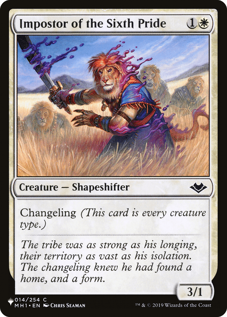 Impostor of the Sixth Pride [The List] MTG Single Magic: The Gathering  | Multizone: Comics And Games