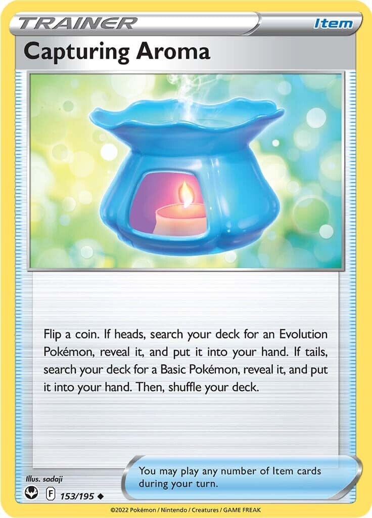 Capturing Aroma (153/195) [Sword & Shield: Silver Tempest] Pokemon Single Pokémon  | Multizone: Comics And Games