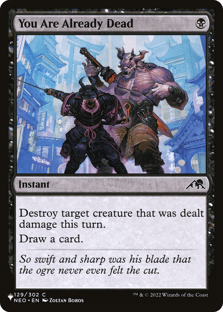 You Are Already Dead [The List] MTG Single Magic: The Gathering  | Multizone: Comics And Games