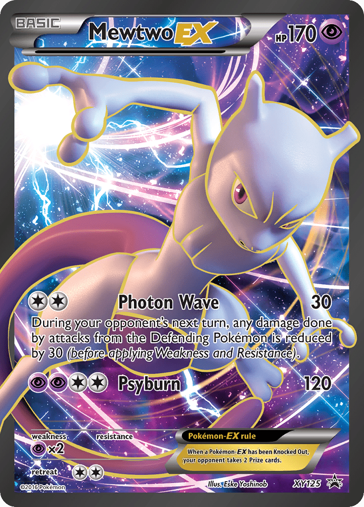 Mewtwo EX (XY125) [XY: Black Star Promos] Pokemon Single Pokémon  | Multizone: Comics And Games