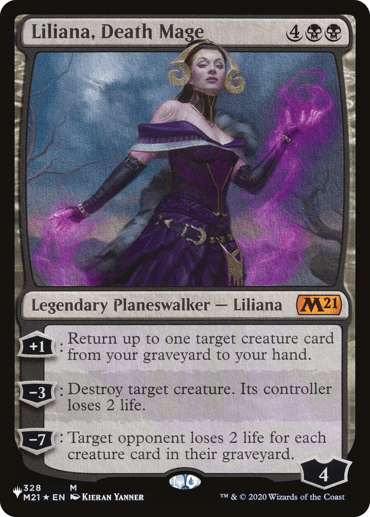 Liliana, Death Mage [The List] MTG Single Magic: The Gathering  | Multizone: Comics And Games