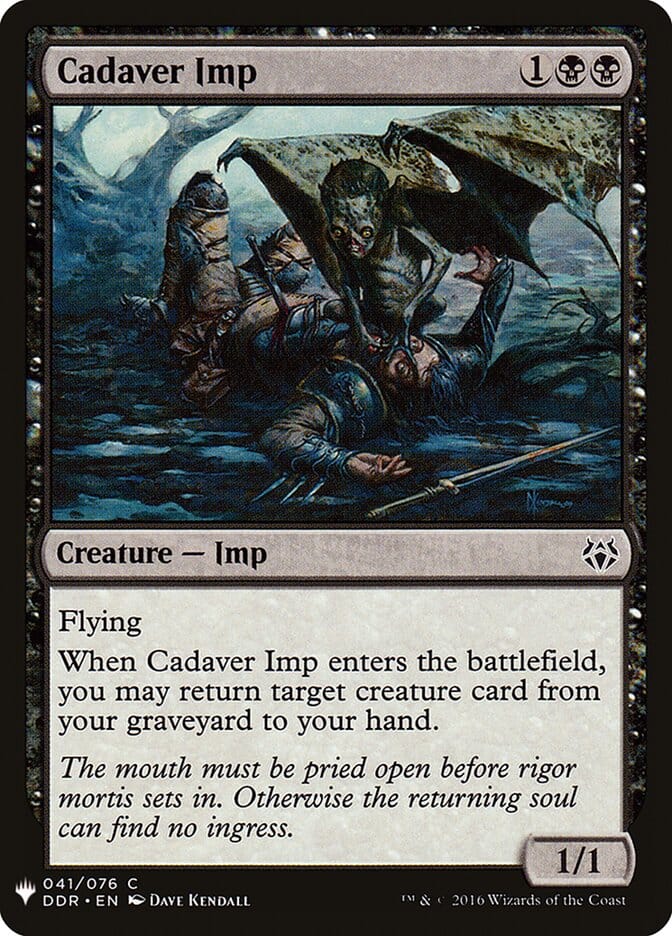 Cadaver Imp [Mystery Booster] MTG Single Magic: The Gathering  | Multizone: Comics And Games