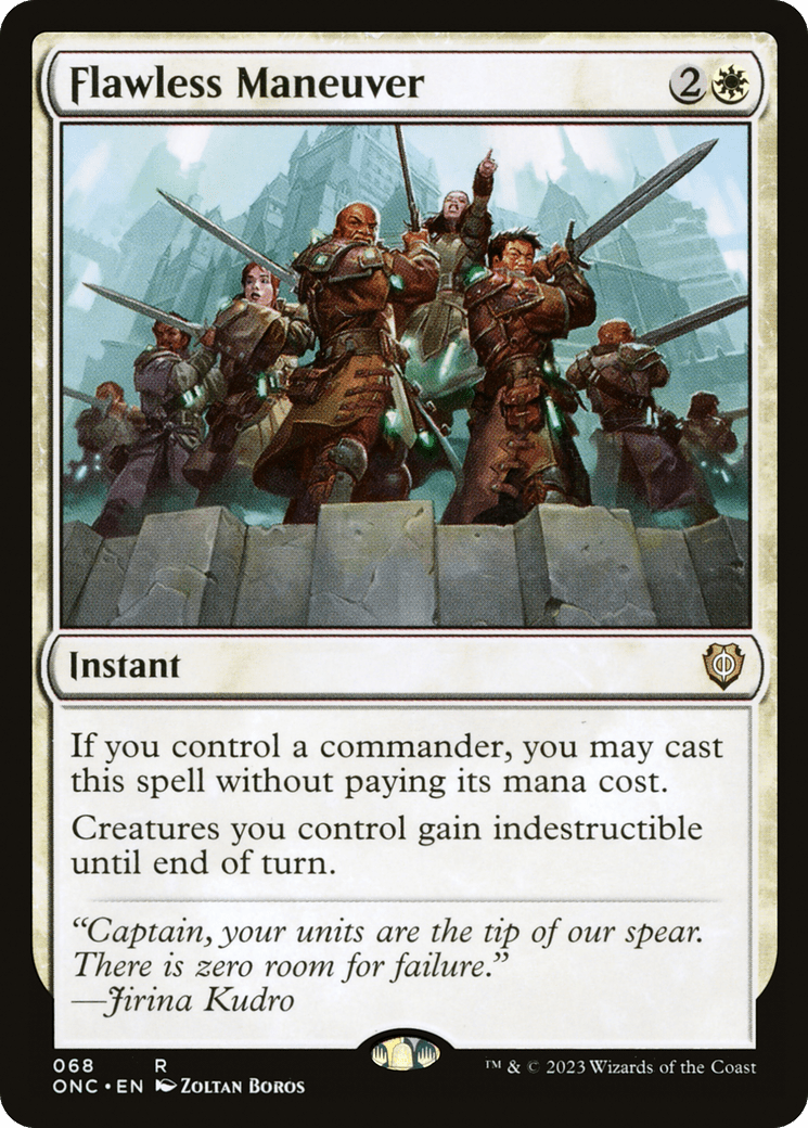 Flawless Maneuver [Phyrexia: All Will Be One Commander] MTG Single Magic: The Gathering  | Multizone: Comics And Games