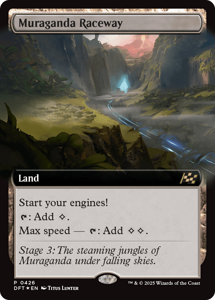 Muraganda Raceway (0426) (Extended Art) [Aetherdrift] MTG Single Magic: The Gathering  | Multizone: Comics And Games