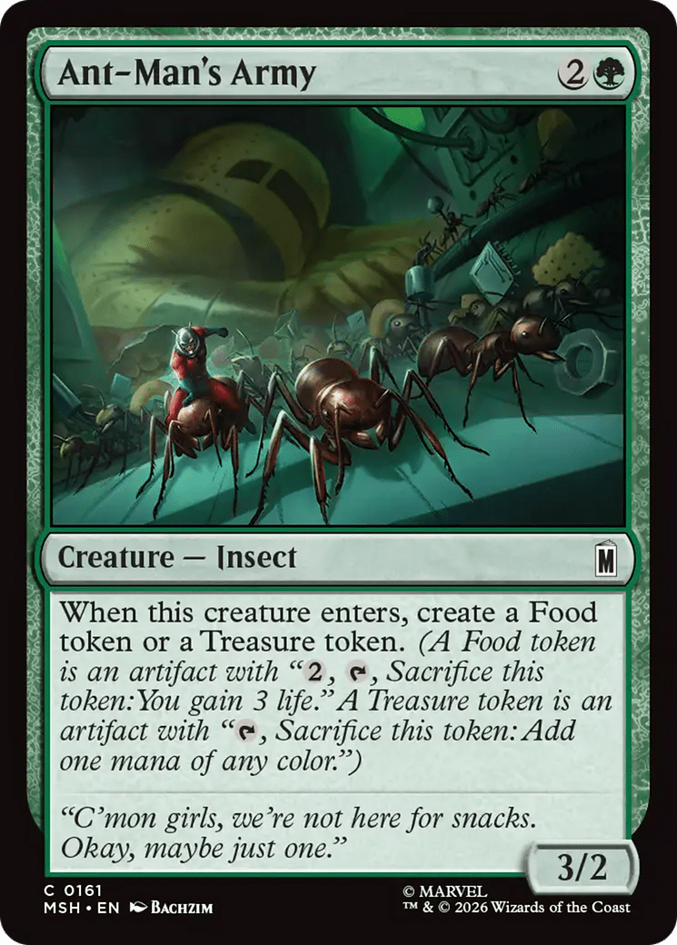 Ant-Man's Army [Marvel Super Heroes] MTG Single Magic: The Gathering  | Multizone: Comics And Games