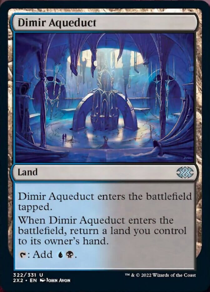 Dimir Aqueduct [Double Masters 2022] MTG Single Magic: The Gathering  | Multizone: Comics And Games