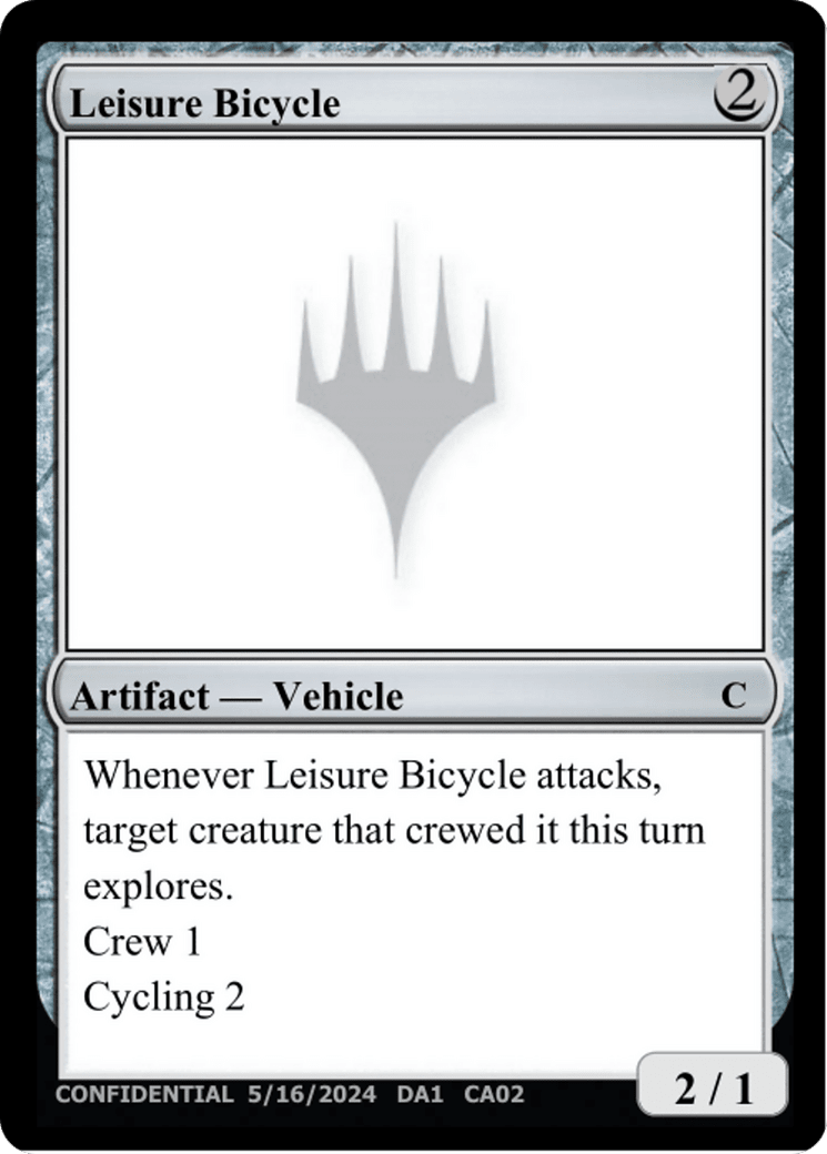 Leisure Bicycle [Unknown Event] | Multizone: Comics And Games